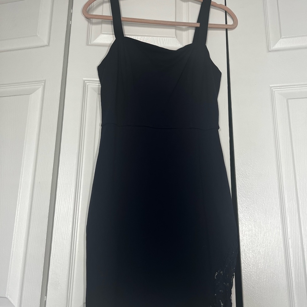 Dark blue dress
